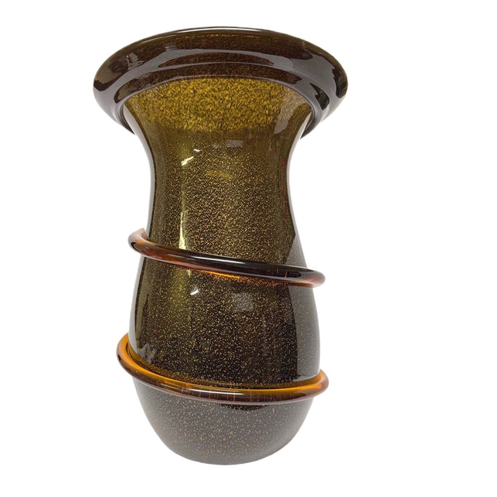 Murano Vessel blown glass made in Italy